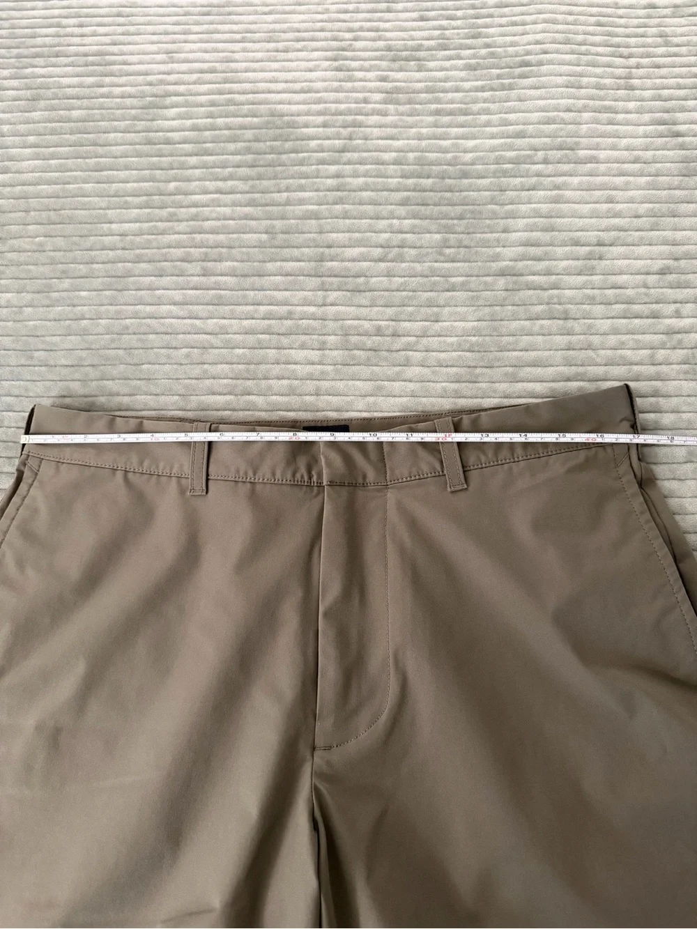 J. Crew Men’s Flat Front Shorts in Khaki